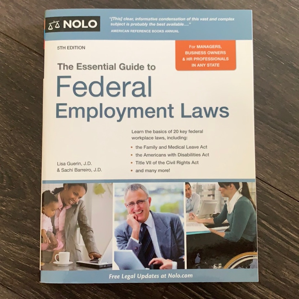 Federal Employment Laws Book
